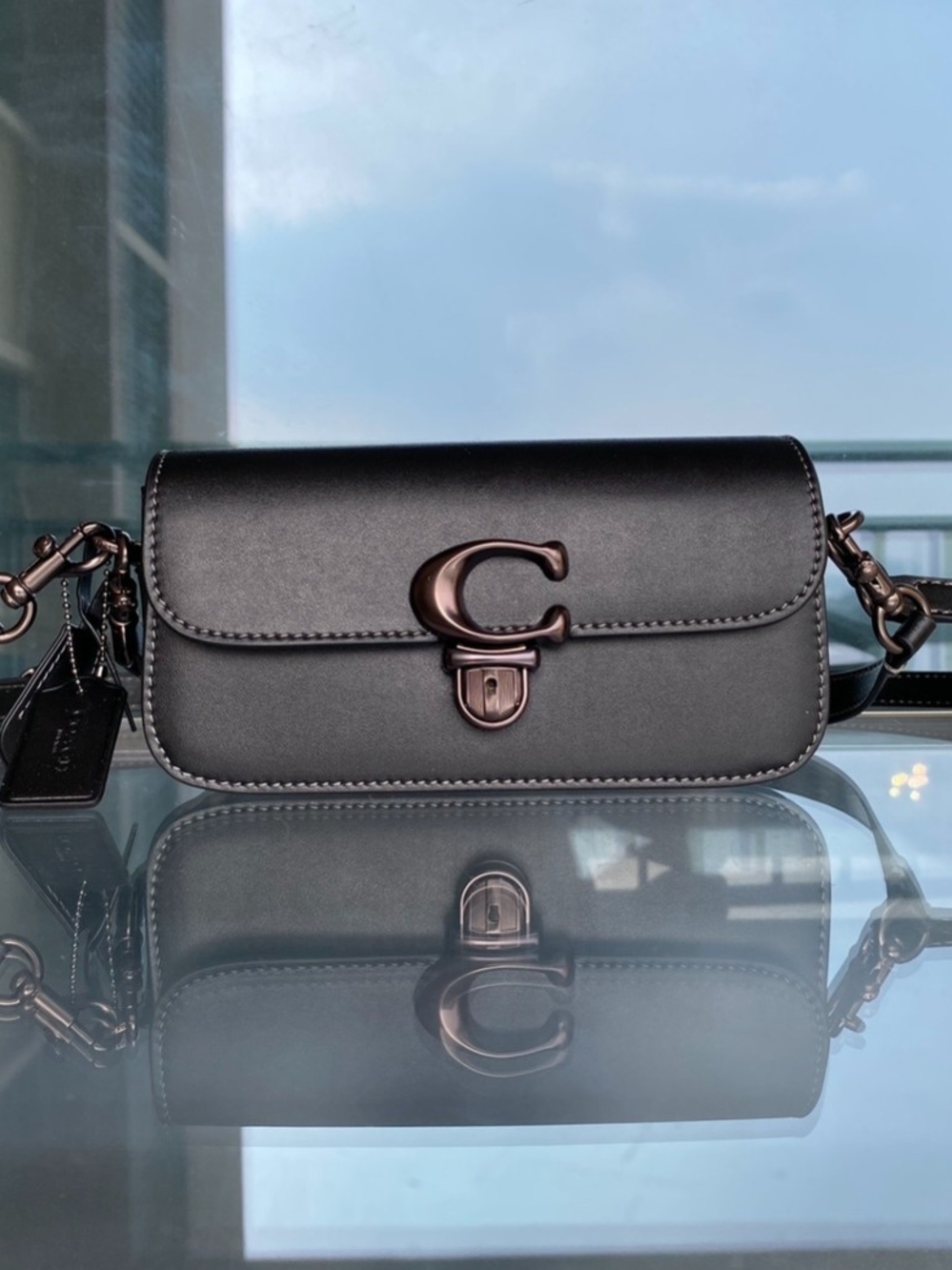 Coach Tabby Crossbody Bag in Black Like New
